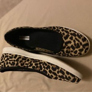 Skechers Air Cooled Goga Mat Leopard Slip-on Sz 9
